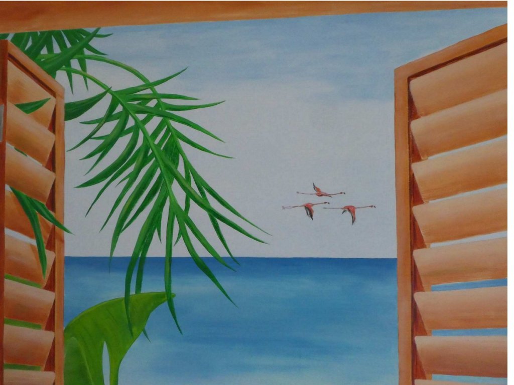 Trrompe-d-oeil-Ellen-van-Tongerloo--Flamingos-P1310244